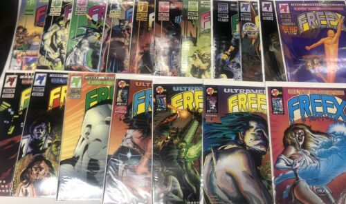 Frex Ultraverse (1995) Set # 1-18 + Giant Size # 1 Malibu Comics • Gerard Jones