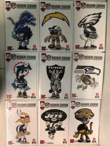 Rush Zone Season Of The Guardians (2013) Complete Set (VF/NM) Action Lab NFLPA