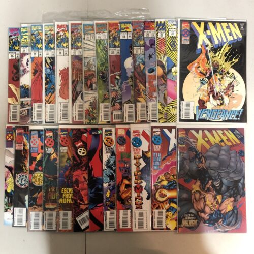 X-Men (1991) #1-50,+ 4 #1 Variant Covers + Annual #1 2 3 ‘95 (VF+/NM) Set