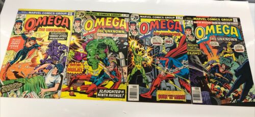 Omega The Unknown (1975) Set Issue # 1-9 (issue #8 Is Missing) Marvel Universe