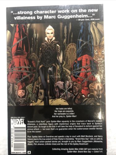 The Amazing Spider-Man Kraven’s First Hunt (2008) Marvel SC TPB Dan Slott