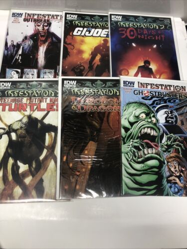 Infestation (2010) Lot Set Of 20 Issue • IDW Publishing • Transformers • GI Joe