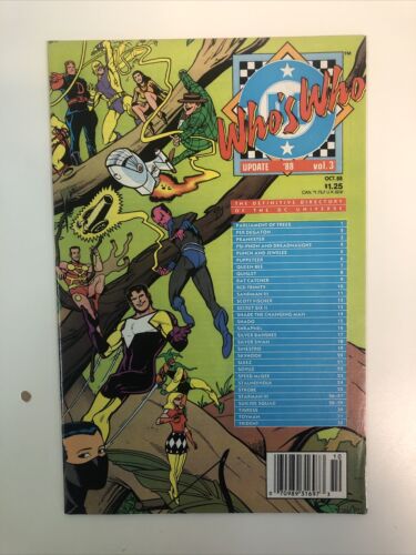 Who’s Who (1987) Update 1987 # 1-5 & Update 1988 # 1-4 (F/VF) DC Comics