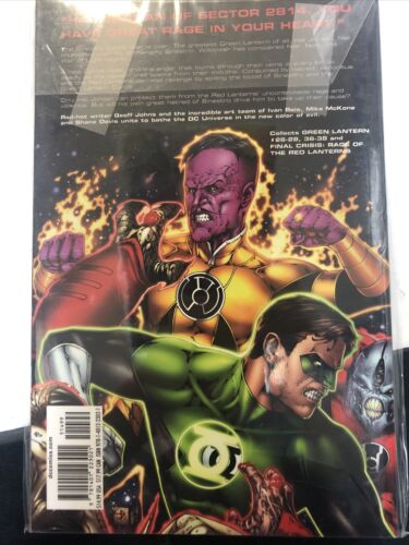 Green Lantern Race Of The Red Lanterns (2010) DC TPB SC Geoff Johns