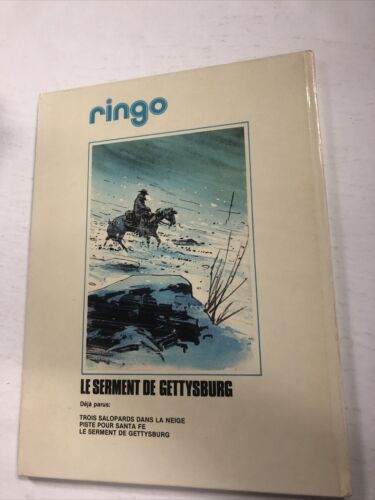 Ringo Le Serment De Gettysburg (1980) Le Lombard TPB HC William Vance (French)