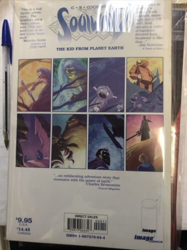 Soul wind The Kid From Planet Earth (1997) Image  SC TPB Scott Morse