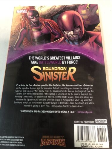 Squadron Sinister Warzones (2015) Marvel TPB SC Guggenheim