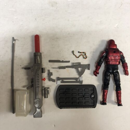 2009 GI JOE ROC CRIMSON NEO-VIPER v1 COBRA ROYAL GUARD 100% COMPLETE Mint