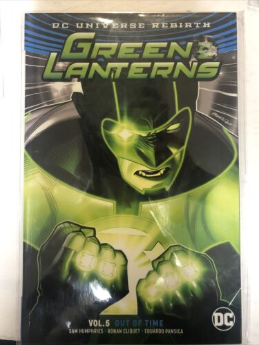 Green Lantern Vol.5 :Out Of Time (2018) Dc Comics TPB SC Ronan Cliquet