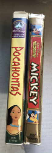 Pocahontas & Les Meillieur Moments De Mickey (French)VHS)