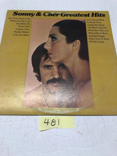 Sonny & Cher Greatest Hits  Vinyl LP Album