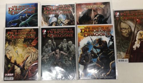 The Worlds Of Dungeons & Dragons (2008) DDP • Set Issue # 1-7 MIssing #2 + #6 •