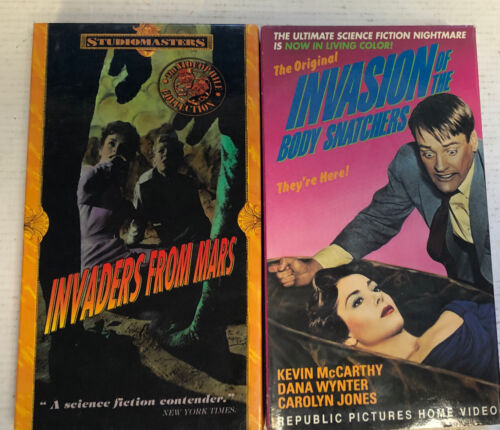 Invasion of the Body Snatchers , Invaders From Mars VHS (1988)