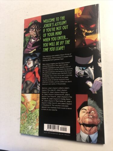 Batman: Joker's Asylum (2022) Jason Aaron | DC Comics | TPB - Brand New