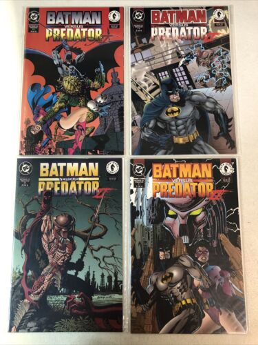 Batman Versus Vs. Predator Lot #1-3, II & III #1-4 (NM) Complete Sets Dark Horse