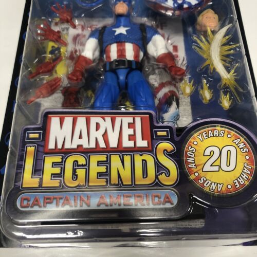 Hasbro Captain America 6 inch Action Figure • Marvel Legends•Made In Switzerland