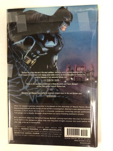 Batman Detective Comics Vol 6: Icarus HC Hardcover (2015) Manapul