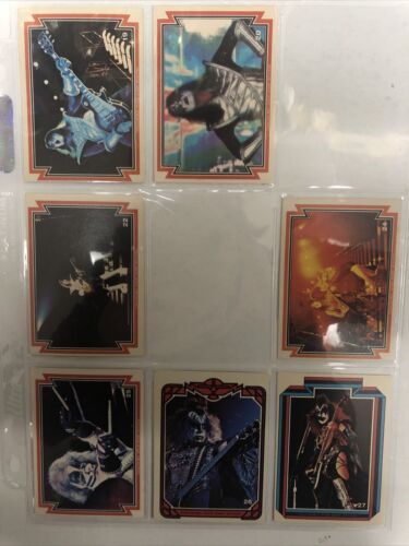 KISS Army Aucoin MGT Cards (1978)By AGRMT With KISS -incomplete Set Of 56 Cards