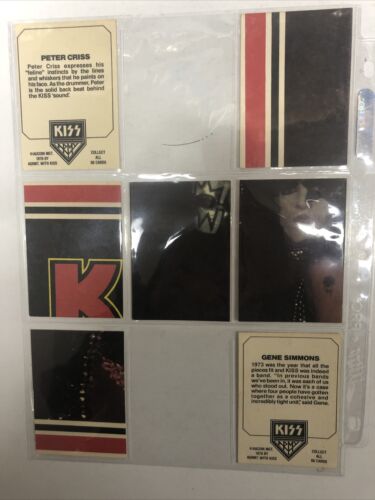 KISS Army Aucoin MGT Cards (1978)By AGRMT With KISS -incomplete Set Of 56 Cards