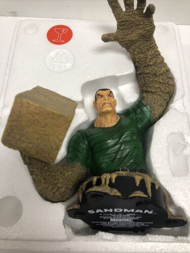 Sandman Marvel Mini-Bust 6” Sculpted By For Kucharek Brothers 2005