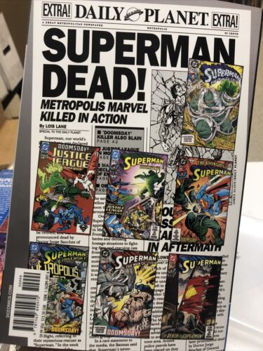 The Death Of Superman (1993) DC Comics TPB SC Dan Jurgens