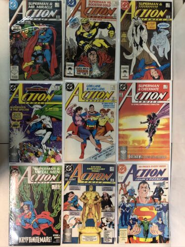 Action Comics Weekly (1987) # 584-650 Missing # 616 & 631 (F/VF) DC Comics