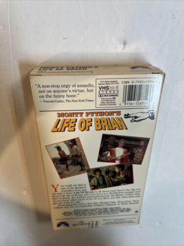 Monty Pythons Life of Brian (VHS, 1994) Graham Chapman • John Cleese | Paramount