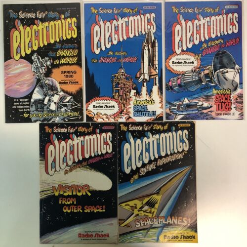 The Science Fair Story Of Electronics Radio Shack (1984) 5 Issues (VF)