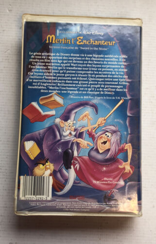 Walt Disney Classic Merlin L’Enchanteur  Francaise Vhs