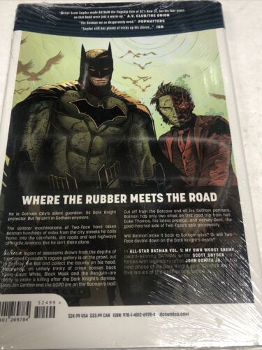 All Star Batman Vol.1 My Own Worst Enemy (2017) DC Comics HC Scott Snyder