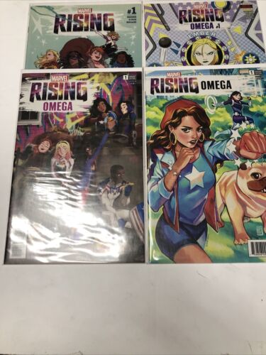 Rising Omega (2018) Set Issue #1 + #1 + #1￼ + #1 • Marvel Comics • Magruder •