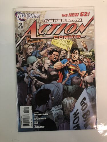 The New 52! Superman Action Comics (2012) Set # 0-1-13 Missing # 9 (VF/NM) DC