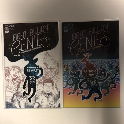 Eight Billion Genies (2022) A Lot Of 5 Books ( NM+) Image Comics | Set