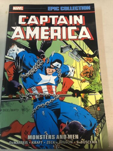 Captain America Monsters And Men (2020) Marvel SC Dematteis