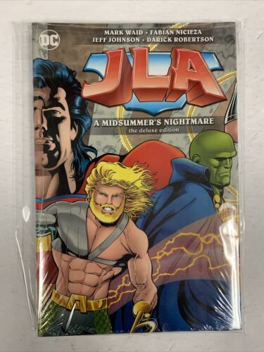 JLA: A Midsummer’s Nightmare Deluxe Edition Hardcover HC (2017) (NM) Mark Waid