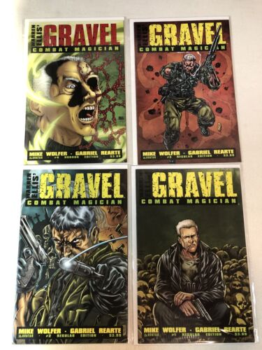 Gravel (2007) #1-20, Combat Magician #1-4 (VF/NM) Near Complete Run Set Avatar