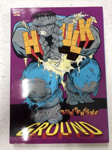 The Incredible Hulk Ground Zero By Peter David (1991) TPB Marvel Comics