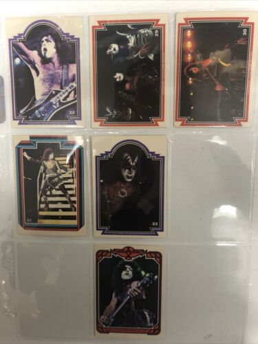 KISS Army Aucoin MGT Cards (1978)By AGRMT With KISS -incomplete Set Of 56 Cards