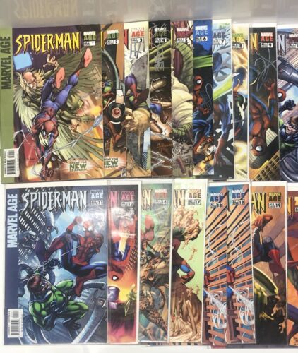 Marvel Age Spider-Man (2004) Set Issues # 1-20 Missing # 13-15 • Stan Lee •Ditko