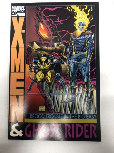 X-Men & Ghost Rider Brood Trouble in the Big Easy (1993) TPB Direct Edition