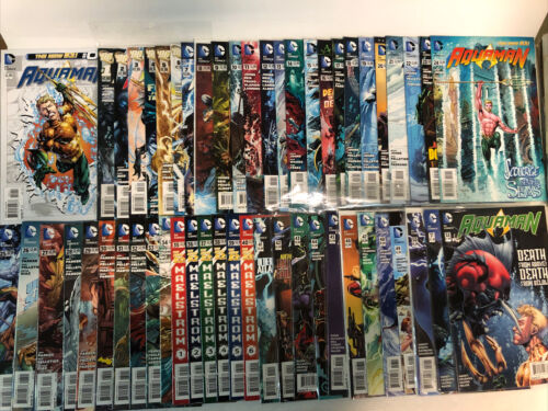 Aquaman (2011) New 52 #0 - #52  + Annuals + Tie-Ins Complete  Set (VF/NM) |  DC