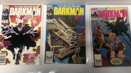 Darkman (1990) Vol # 1 Set Issue # 1-3 + Darkman (1993) Vol # 2 Issue # 1-6