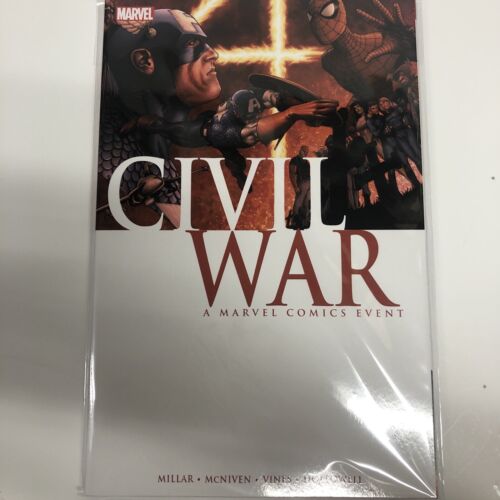 Marvel Civil War A Marvel Comics Event by Millar McNiven Paperback New