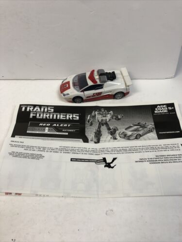 Transformers Generations Deluxe Class Red Alert Autobot 2010 Complete Mint