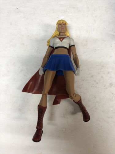 DC Universe SUPER HEROES 6” Supergirl  EXCLUSIVE 2006 MATTEL Complete Mint