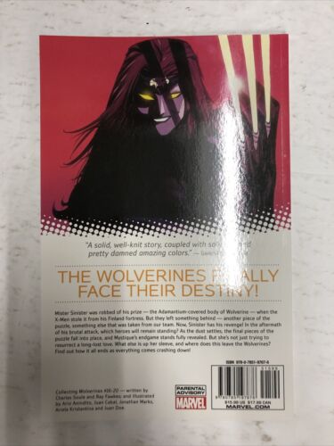 Wolverines Vol.4 By Charles Soule (2015) TPB Marvel Comics