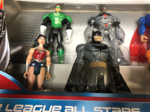 Justice League All Stars 7 Figure Pack Target Exclusive 2013 New