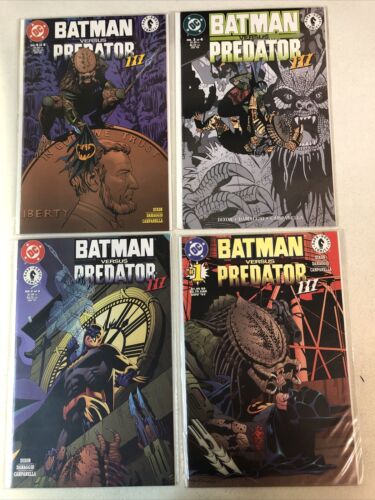 Batman Versus Vs. Predator Lot #1-3, II & III #1-4 (NM) Complete Sets Dark Horse