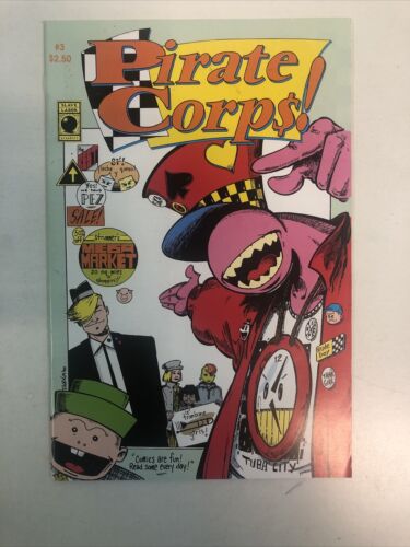 Pirate Corp$! (1987) # 1-4 & (1989) # 1-5 & 2 Special Issues (VF/NM) Slave Labor