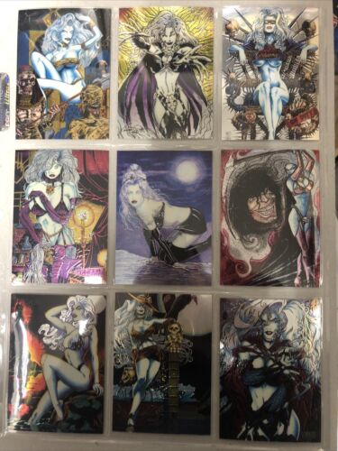 Lady Death Chromium Cards (1994) 1-90Complete Set + Romen Of Chaos 91-99